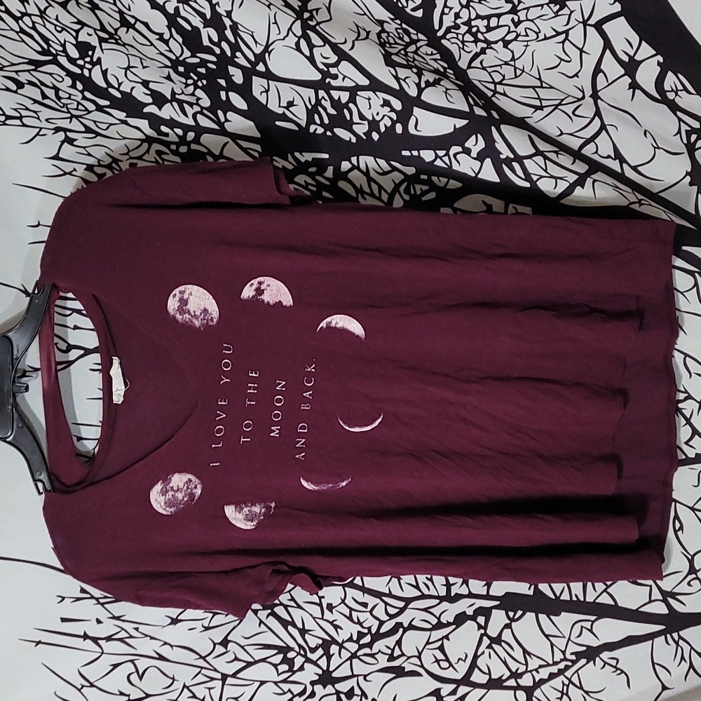 Love You To The Moon and Back Mccnchild Womens Top